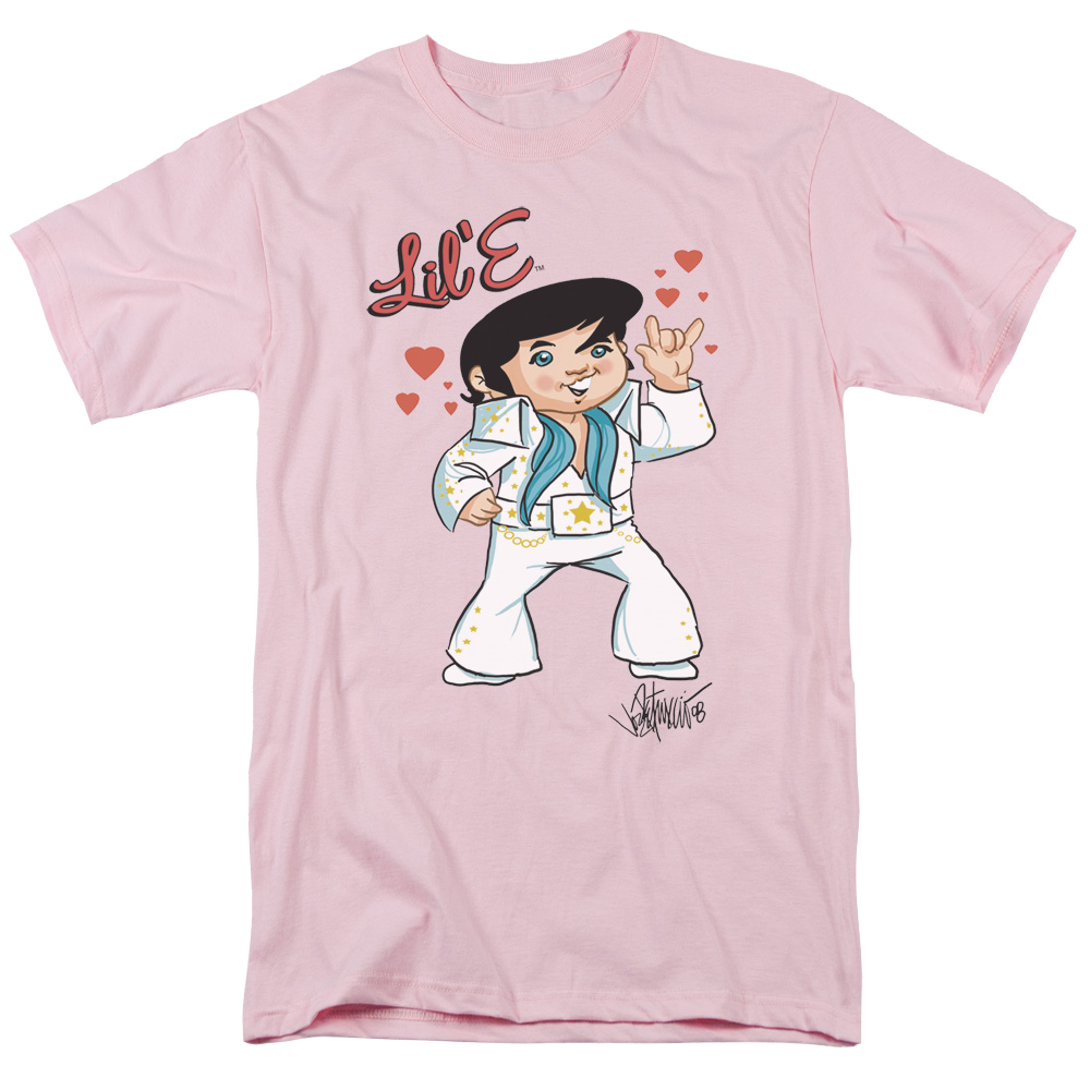 Elvis Presley Lil E - Men's Regular Fit T-Shirt Men's Regular Fit T-Shirt Elvis Presley   