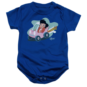Royal baby bodysuit with Elvis Presley Speedway graphic