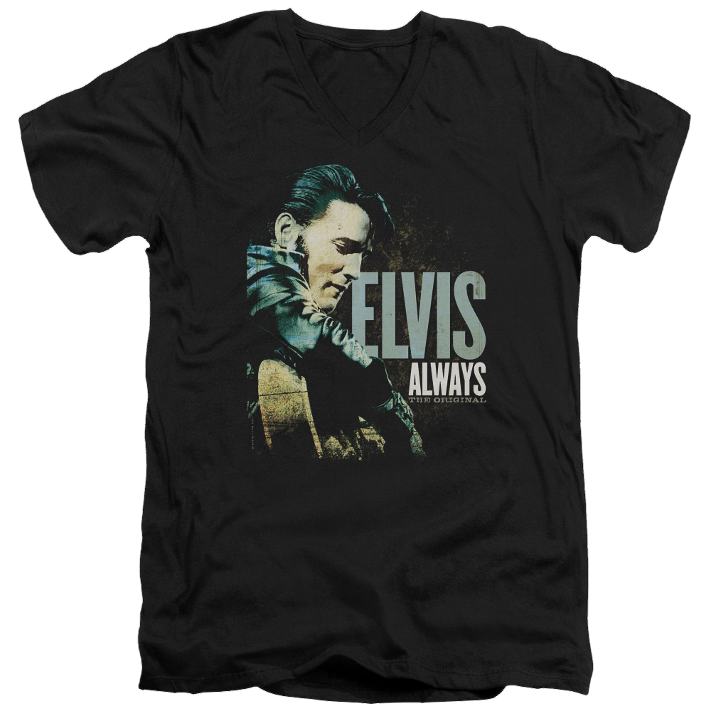 Elvis Presley Always The Original - Men's V-Neck T-Shirt Men's V-Neck T-Shirt Elvis Presley   