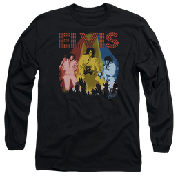 Elvis Presley Vegas Remembered - Men's Long Sleeve T-Shirt Men's Long Sleeve T-Shirt Elvis Presley   