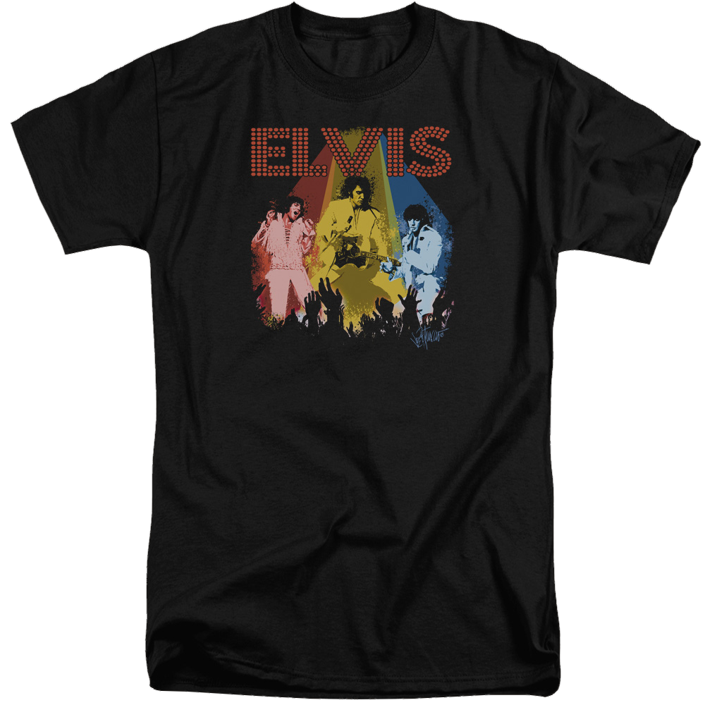 Elvis Presley Vegas Remembered - Men's Tall Fit T-Shirt Men's Tall Fit T-Shirt Elvis Presley   