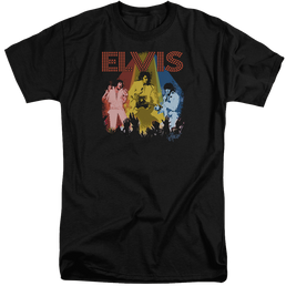 Elvis Presley Vegas Remembered - Men's Tall Fit T-Shirt Men's Tall Fit T-Shirt Elvis Presley   