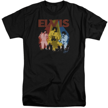 Elvis Presley Vegas Remembered - Men's Tall Fit T-Shirt Men's Tall Fit T-Shirt Elvis Presley   