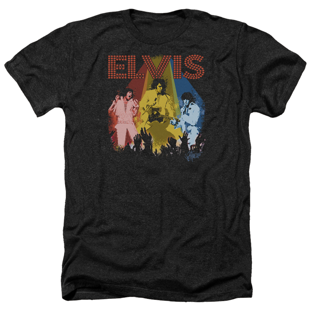Elvis Presley Vegas Remembered - Men's Heather T-Shirt Men's Heather T-Shirt Elvis Presley   
