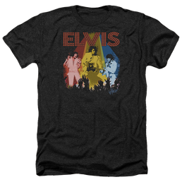 Elvis Presley Vegas Remembered - Men's Heather T-Shirt Men's Heather T-Shirt Elvis Presley   