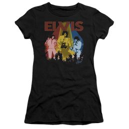 Elvis Presley Vegas Remembered - Juniors T-Shirt Juniors T-Shirt Elvis Presley   