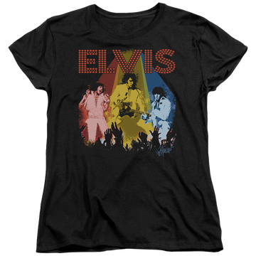 Elvis Presley Vegas Remembered - Women's T-Shirt Women's T-Shirt Elvis Presley   