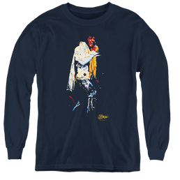 Elvis Presley Yellow Scarf - Youth Long Sleeve T-Shirt Youth Long Sleeve T-Shirt Elvis Presley   