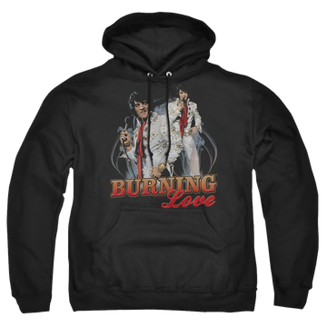 Elvis Presley Burning Love - Pullover Hoodie Pullover Hoodie Elvis Presley   