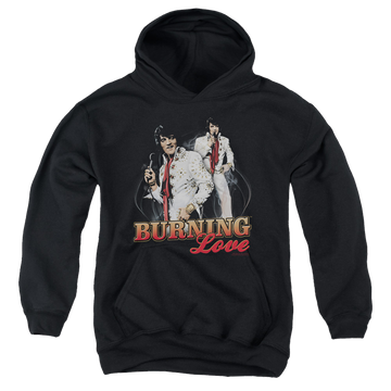 Elvis Presley Burning Love - Youth Hoodie (Ages 8-12) Youth Hoodie (Ages 8-12) Elvis Presley   