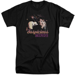 Elvis Presley Suspicious Minds - Men's Tall Fit T-Shirt Men's Tall Fit T-Shirt Elvis Presley   