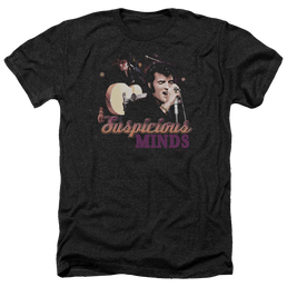 Elvis Presley Suspicious Minds - Men's Heather T-Shirt Men's Heather T-Shirt Elvis Presley   