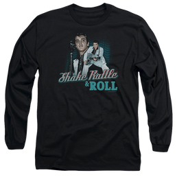 Elvis Presley Shake Rattle & Roll - Men's Long Sleeve T-Shirt Men's Long Sleeve T-Shirt Elvis Presley   