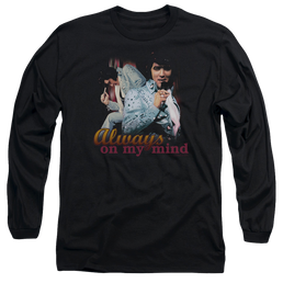 Elvis Presley Always On My Mind - Men's Long Sleeve T-Shirt Men's Long Sleeve T-Shirt Elvis Presley   