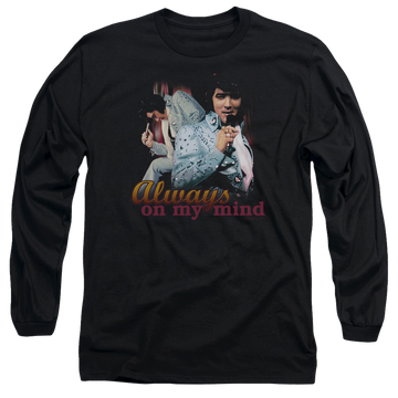 Elvis Presley Always On My Mind - Men's Long Sleeve T-Shirt Men's Long Sleeve T-Shirt Elvis Presley   