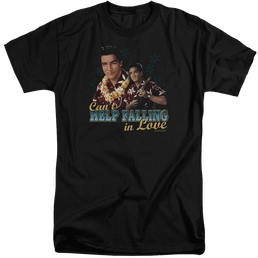 Elvis Presley Cant Help Falling - Men's Tall Fit T-Shirt Men's Tall Fit T-Shirt Elvis Presley   