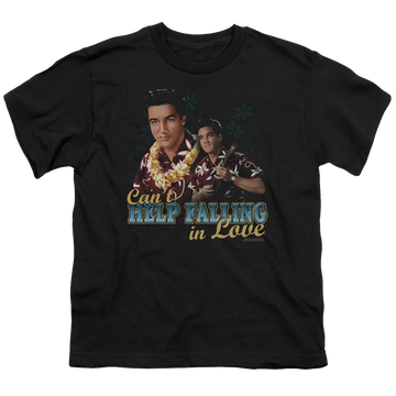 Elvis Presley Cant Help Falling - Youth T-Shirt (Ages 8-12) Youth T-Shirt (Ages 8-12) Elvis Presley   