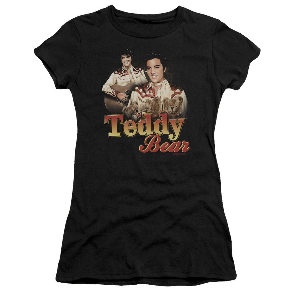 Elvis Presley Teddy Bear - Juniors T-Shirt Juniors T-Shirt Elvis Presley   
