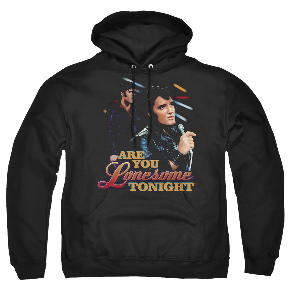 Elvis Presley Are You Lonesome - Pullover Hoodie Pullover Hoodie Elvis Presley   