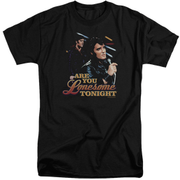 Elvis Presley Are You Lonesome - Men's Tall Fit T-Shirt Men's Tall Fit T-Shirt Elvis Presley   