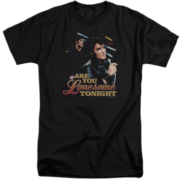 Elvis Presley Are You Lonesome - Men's Tall Fit T-Shirt Men's Tall Fit T-Shirt Elvis Presley   