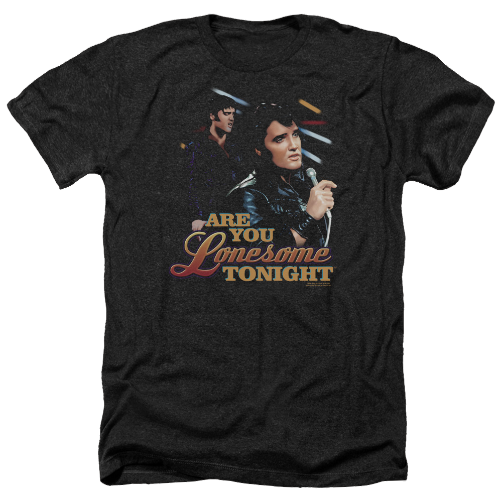 Elvis Presley Are You Lonesome - Men's Heather T-Shirt Men's Heather T-Shirt Elvis Presley   