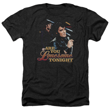 Elvis Presley Are You Lonesome - Men's Heather T-Shirt Men's Heather T-Shirt Elvis Presley   