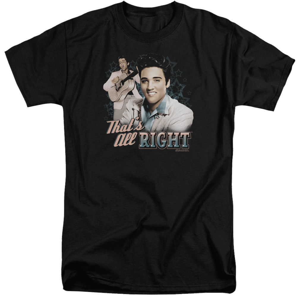 Elvis Presley Thats All Right - Men's Tall Fit T-Shirt Men's Tall Fit T-Shirt Elvis Presley   