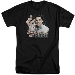 Elvis Presley Thats All Right - Men's Tall Fit T-Shirt Men's Tall Fit T-Shirt Elvis Presley   