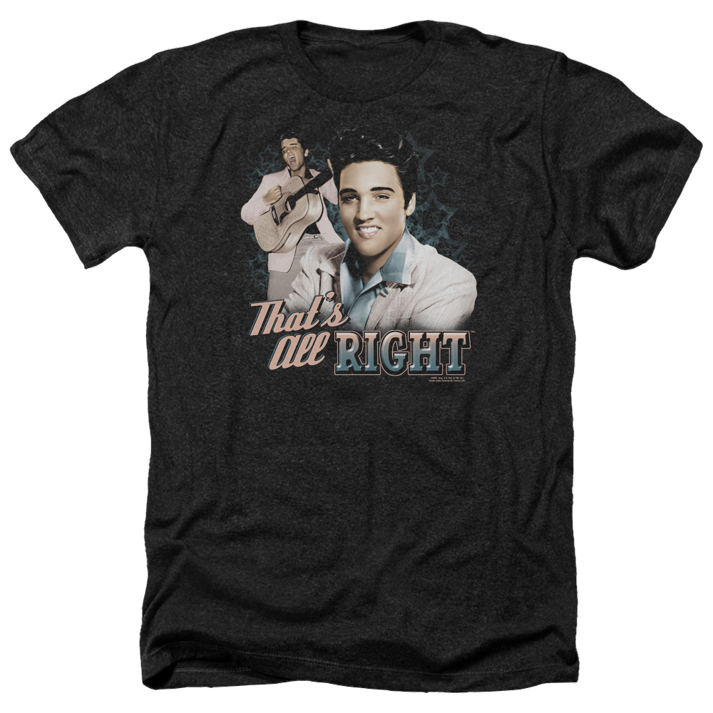 Elvis Presley Thats All Right - Men's Heather T-Shirt Men's Heather T-Shirt Elvis Presley   