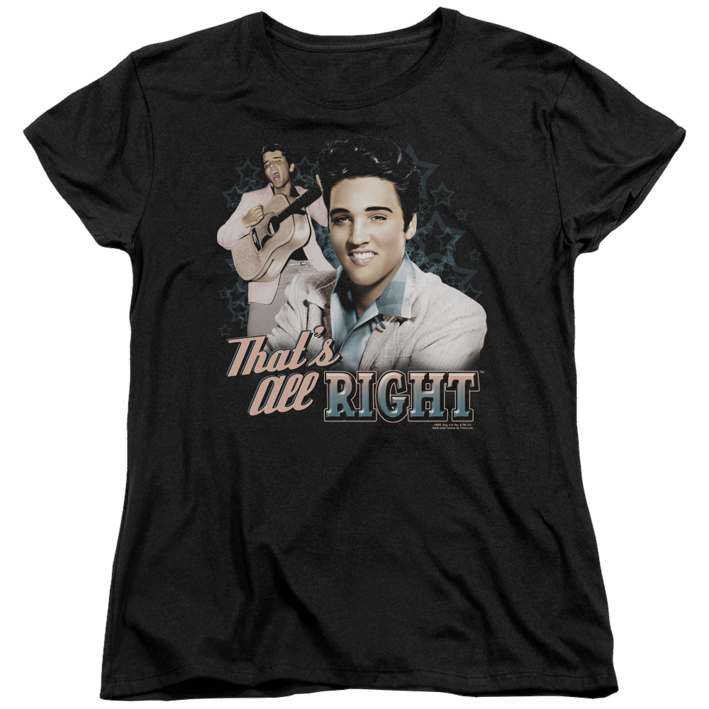 Elvis Presley Thats All Right - Women's T-Shirt Women's T-Shirt Elvis Presley   