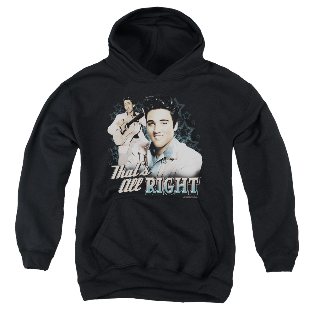Elvis Presley Thats All Right - Youth Hoodie (Ages 8-12) Youth Hoodie (Ages 8-12) Elvis Presley   