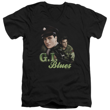 Elvis Presley G I Blues - Men's V-Neck T-Shirt Men's V-Neck T-Shirt Elvis Presley   