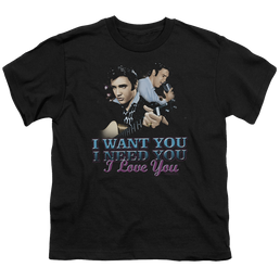 Elvis Presley I Want You - Kid's T-Shirt Kid's T-Shirt (Ages 4-7) Elvis Presley   