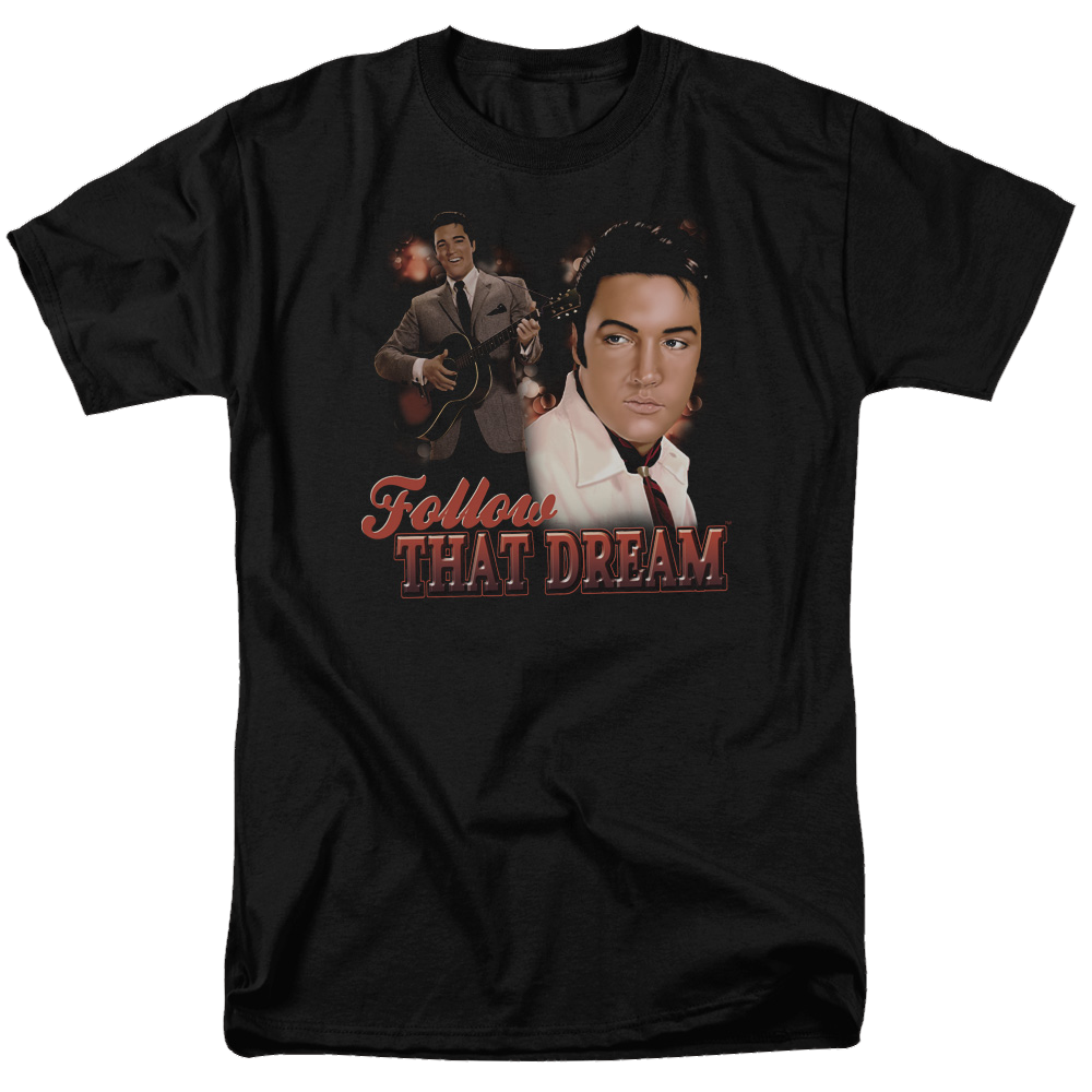 Elvis Presley Follow That Dream - Men's Regular Fit T-Shirt Men's Regular Fit T-Shirt Elvis Presley   