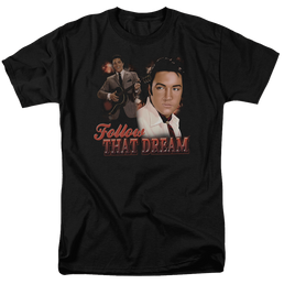 Elvis Presley Follow That Dream - Men's Regular Fit T-Shirt Men's Regular Fit T-Shirt Elvis Presley   