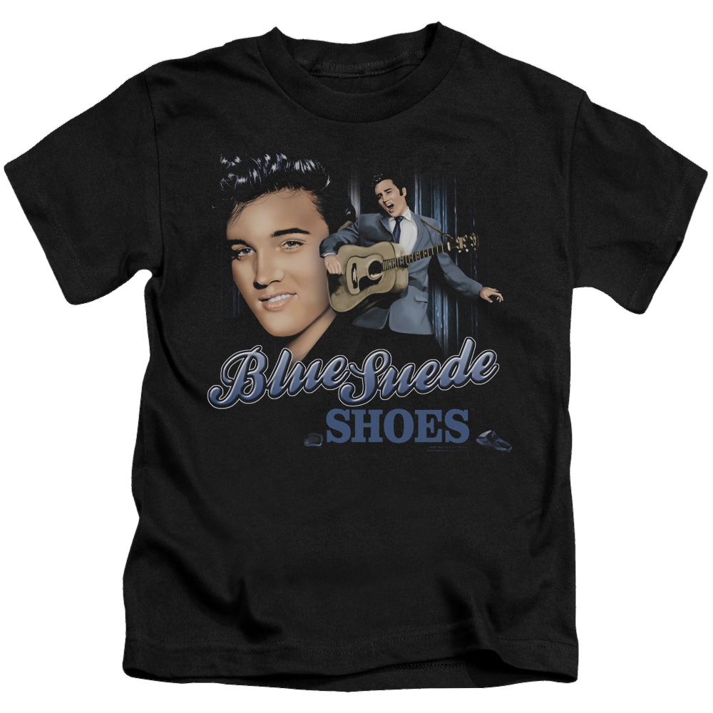 Elvis Presley Blue Suede Shoes - Kid's T-Shirt (Ages 4-7) Kid's T-Shirt (Ages 4-7) Elvis Presley   