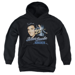 Elvis Presley Blue Suede Shoes - Youth Hoodie (Ages 8-12) Youth Hoodie (Ages 8-12) Elvis Presley   