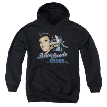 Elvis Presley Blue Suede Shoes - Youth Hoodie (Ages 8-12) Youth Hoodie (Ages 8-12) Elvis Presley   