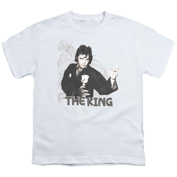 Elvis Presley Fighting King - Youth T-Shirt (Ages 8-12) Youth T-Shirt (Ages 8-12) Elvis Presley   