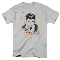 Elvis Presley Rockin With The King - Men's Regular Fit T-Shirt Men's Regular Fit T-Shirt Elvis Presley   