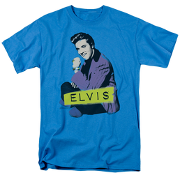 Elvis Presley Sitting - Men's Regular Fit T-Shirt Men's Regular Fit T-Shirt Elvis Presley   