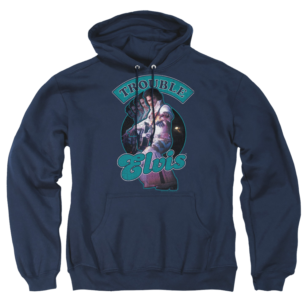 Elvis Presley Total Trouble - Pullover Hoodie Pullover Hoodie Elvis Presley   