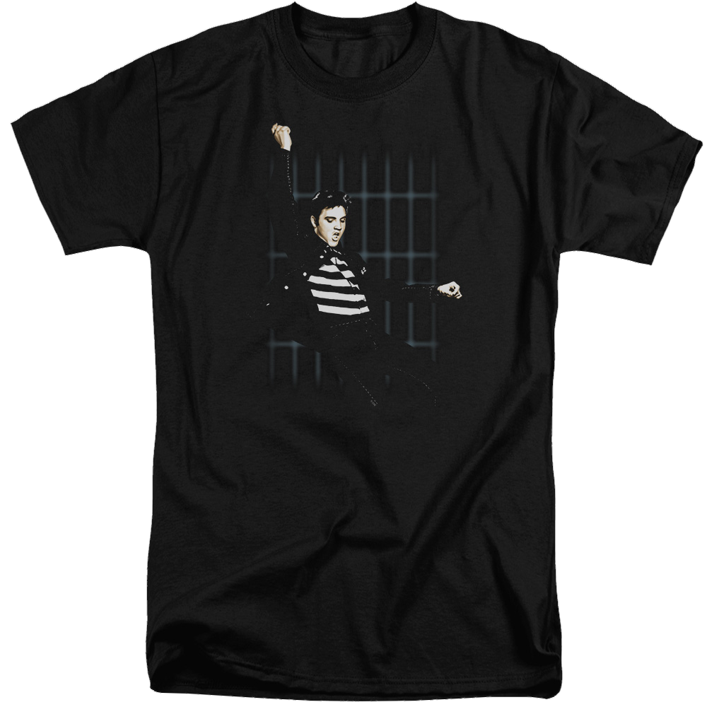 Elvis Presley Blue Bars - Men's Tall Fit T-Shirt Men's Tall Fit T-Shirt Elvis Presley   