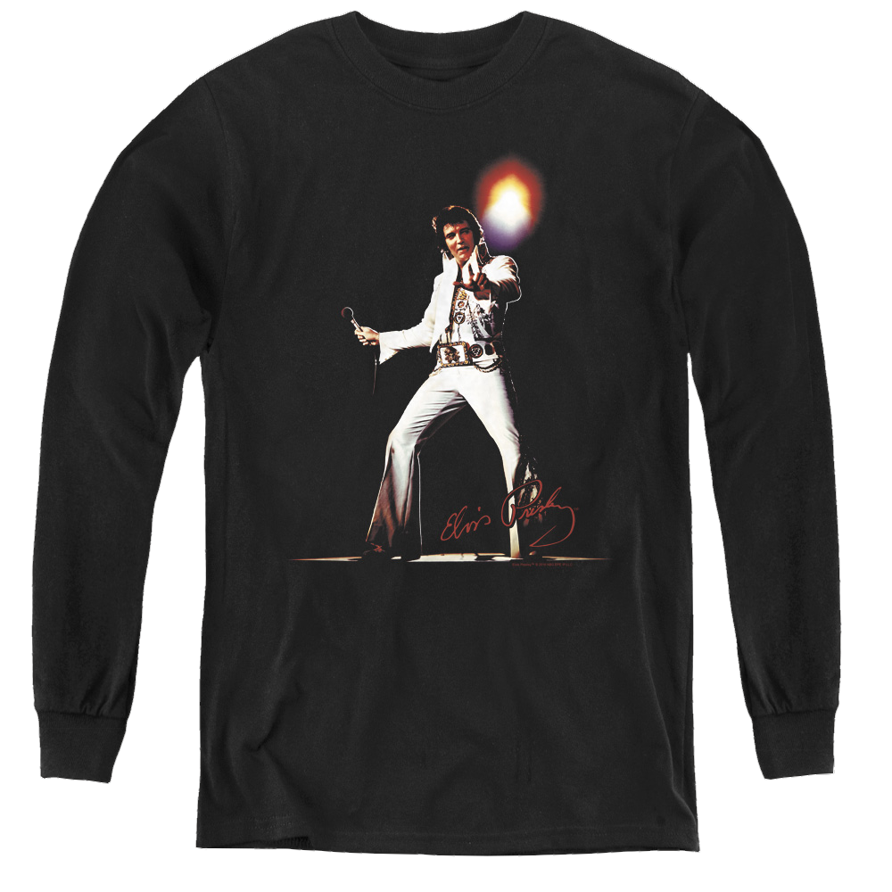 Elvis Presley Glorious - Youth Long Sleeve T-Shirt Youth Long Sleeve T-Shirt Elvis Presley   