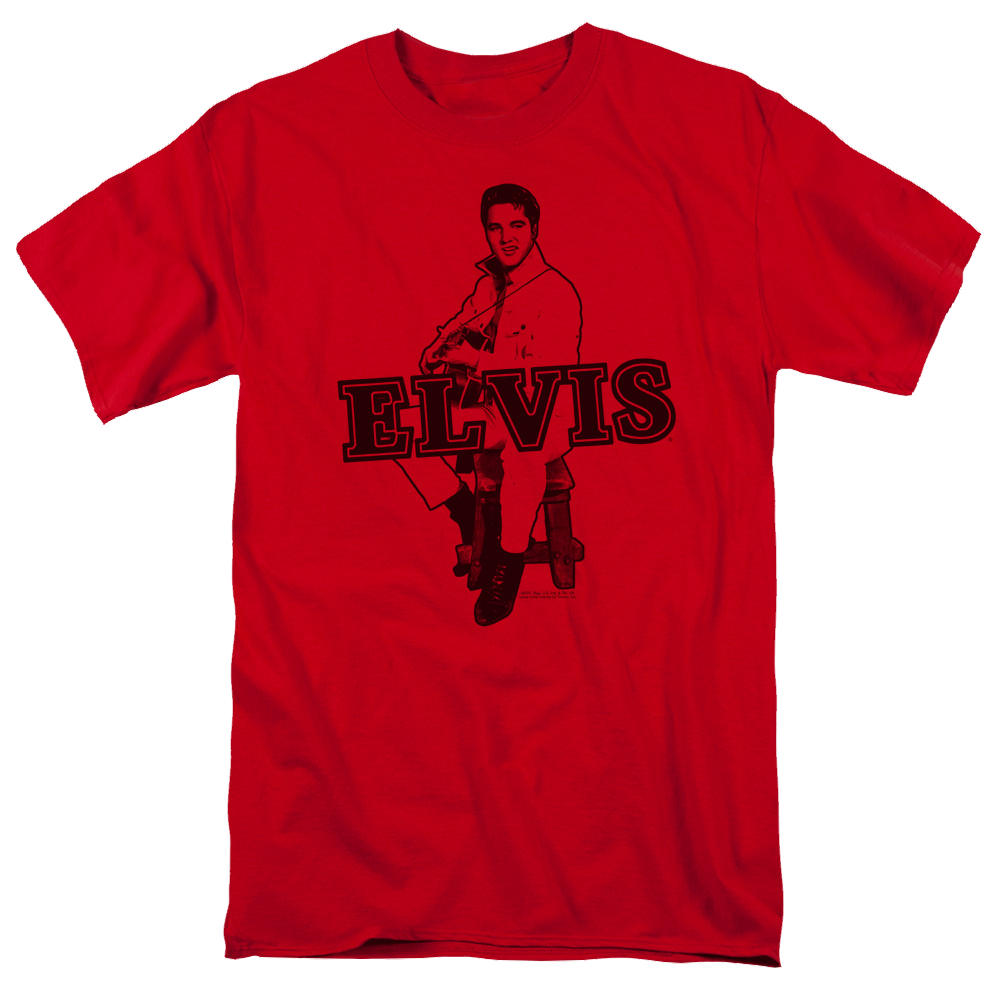 Elvis Presley Jamming - Men's Regular Fit T-Shirt Men's Regular Fit T-Shirt Elvis Presley   