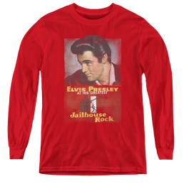 Elvis Presley Jailhouse Rock Poster - Youth Long Sleeve T-Shirt Youth Long Sleeve T-Shirt Elvis Presley   