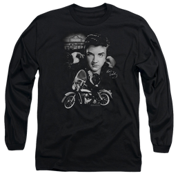Elvis Presley The King Rides Again - Men's Long Sleeve T-Shirt Men's Long Sleeve T-Shirt Elvis Presley   