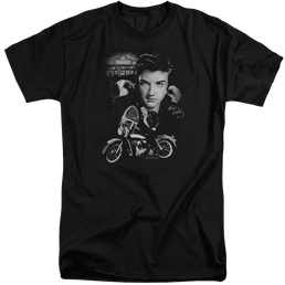 Elvis Presley The King Rides Again - Men's Tall Fit T-Shirt Men's Tall Fit T-Shirt Elvis Presley   