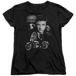 Elvis Presley The King Rides Again - Women's T-Shirt Women's T-Shirt Elvis Presley   